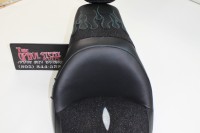 Black Stingray with custom Flame Stitching